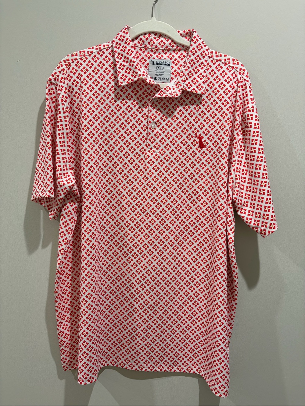 Local Boy Outfitters Red Solo Cup Golf Shirt XL